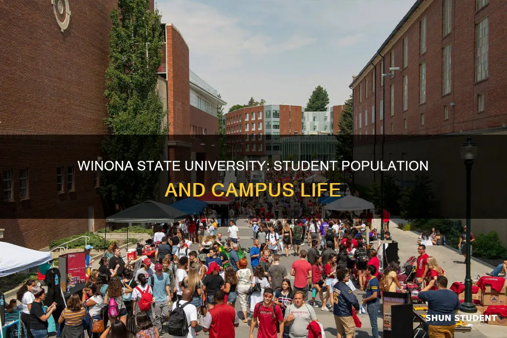 how many students attend winona state university