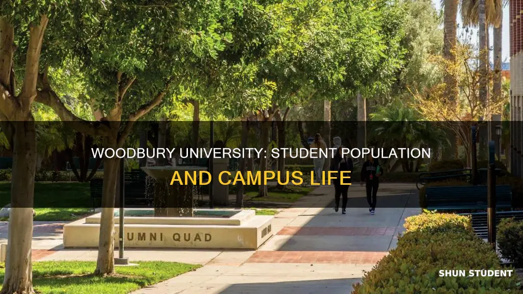 how many students attend woodbury university