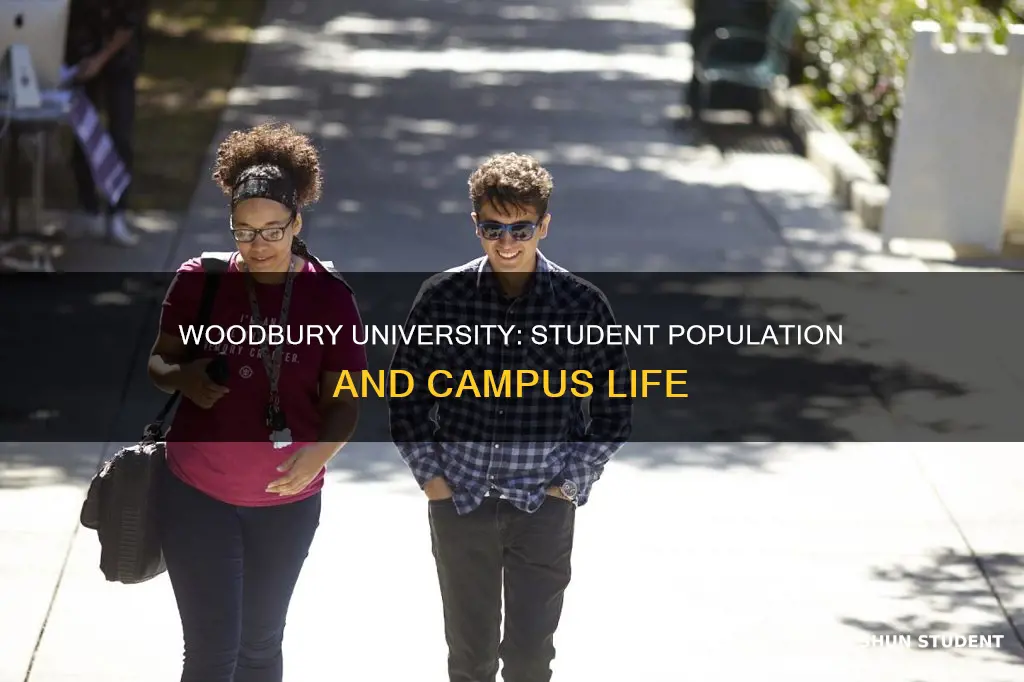 how many students attend woodbury university