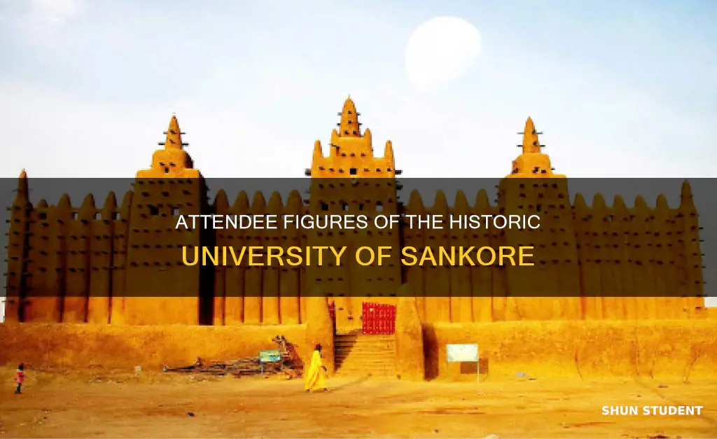 how many students attended the university of sankore