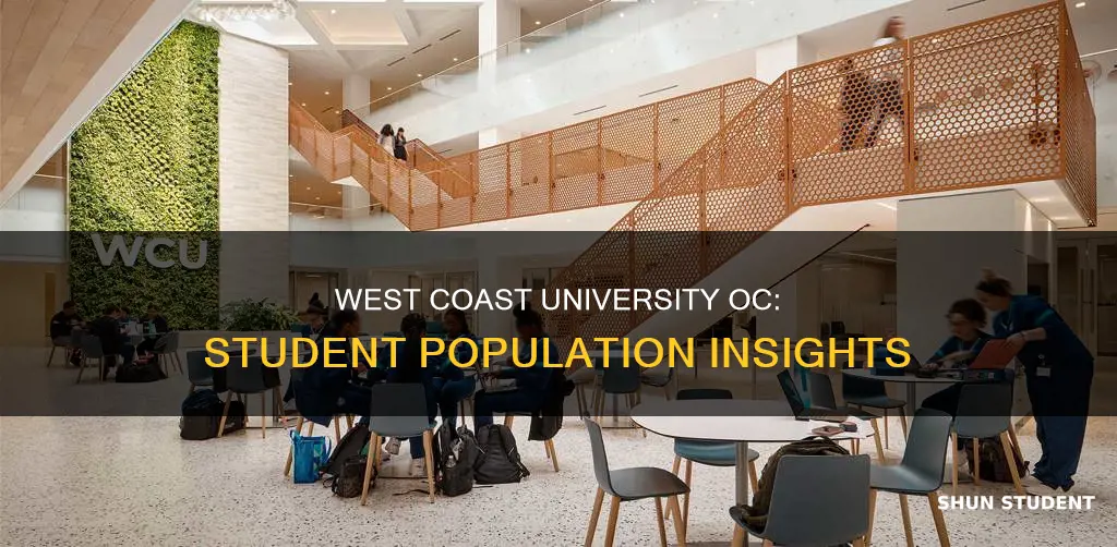 how many students attending west coast university oc