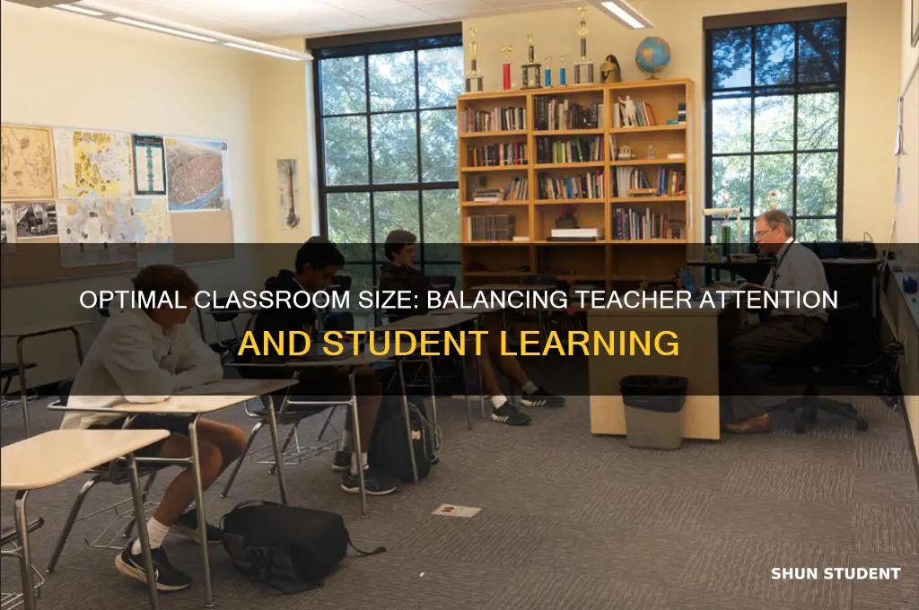 how many students can a teacher have in a classroom
