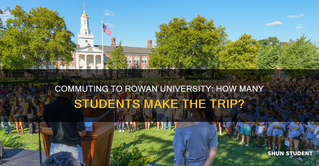 how many students commute to rowan university