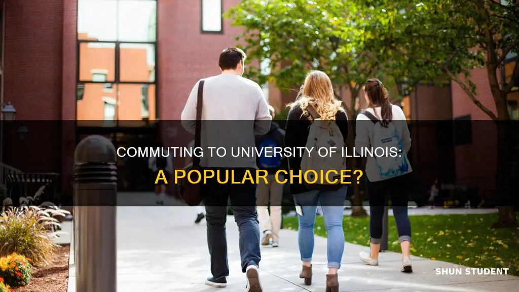 how many students commute to university of illinois champaign