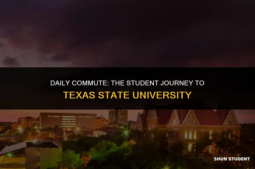 how many students comute to texas state