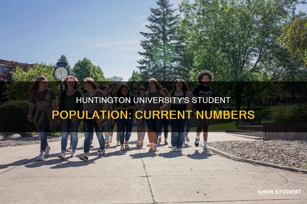 how many students currently at huntington university