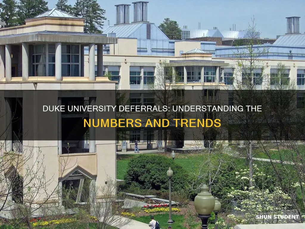 how many students deferred for duke university