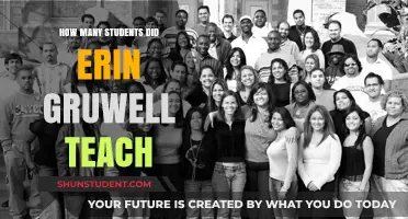 Erin Gruwell's Impact: How Many Students Did She Teach?