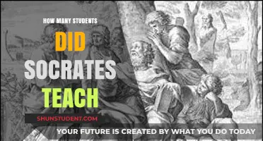 Socrates' Legacy: Uncovering the Number of Students He Taught