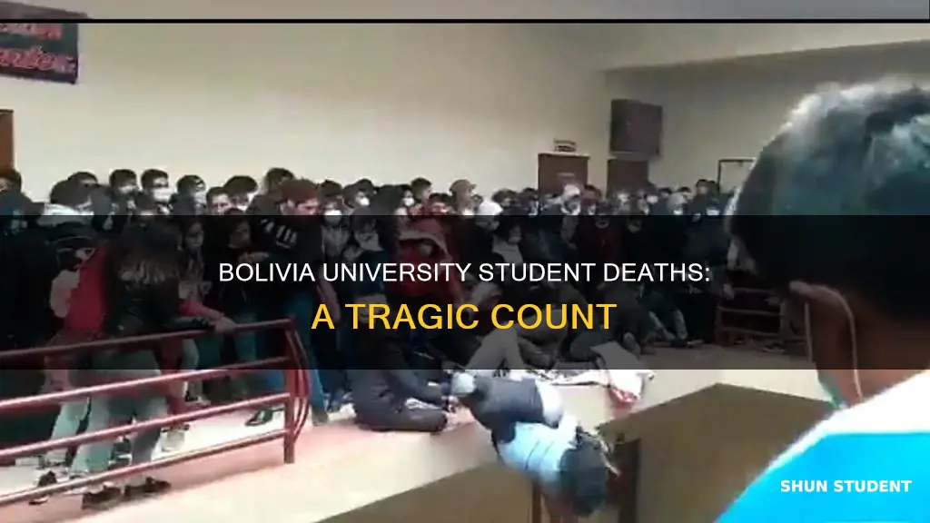 how many students died at bolivia university