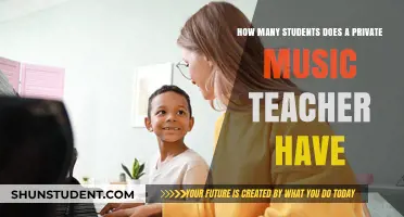 Private Music Teachers: Balancing Student Numbers for Quality Instruction
