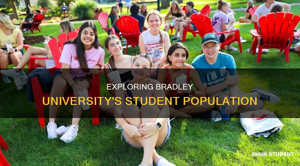 how many students does bradley university have