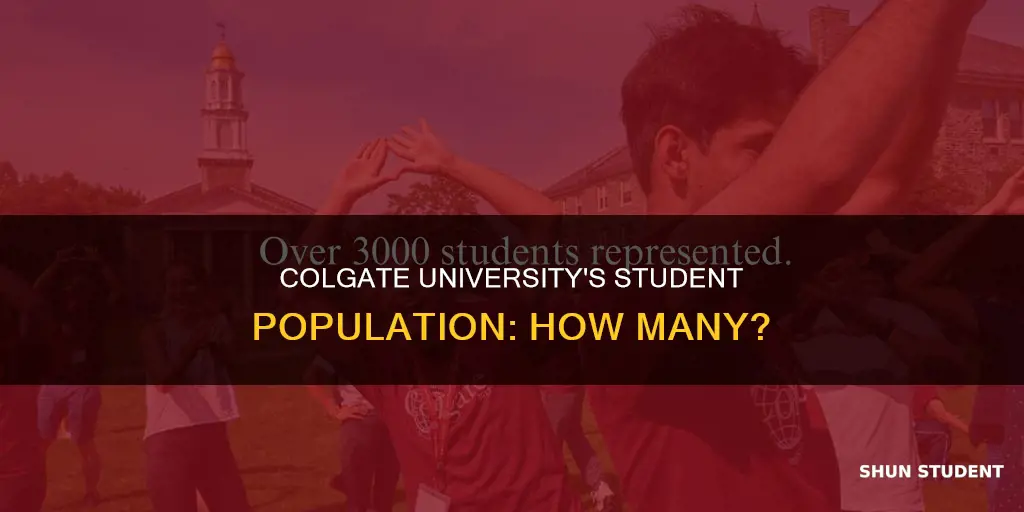how many students does colgate university have