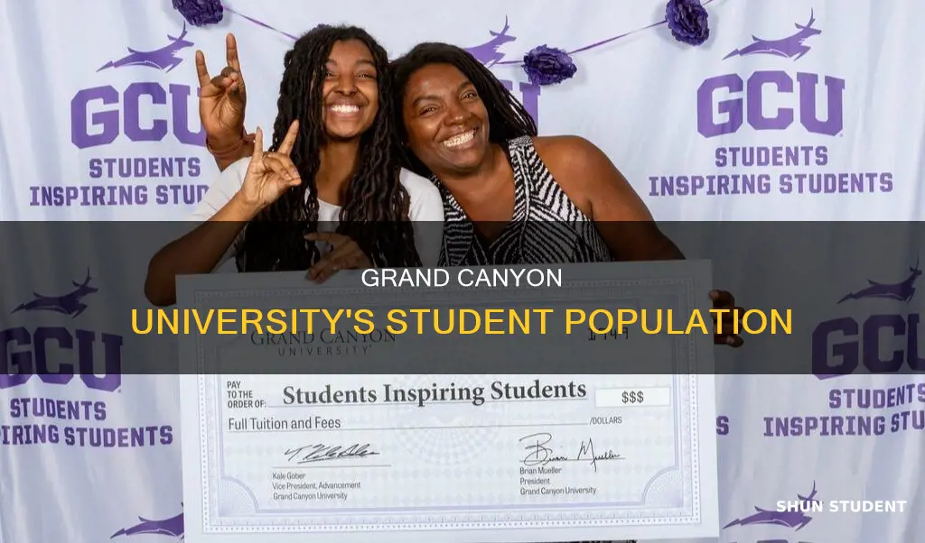 how many students does grand canyon university have