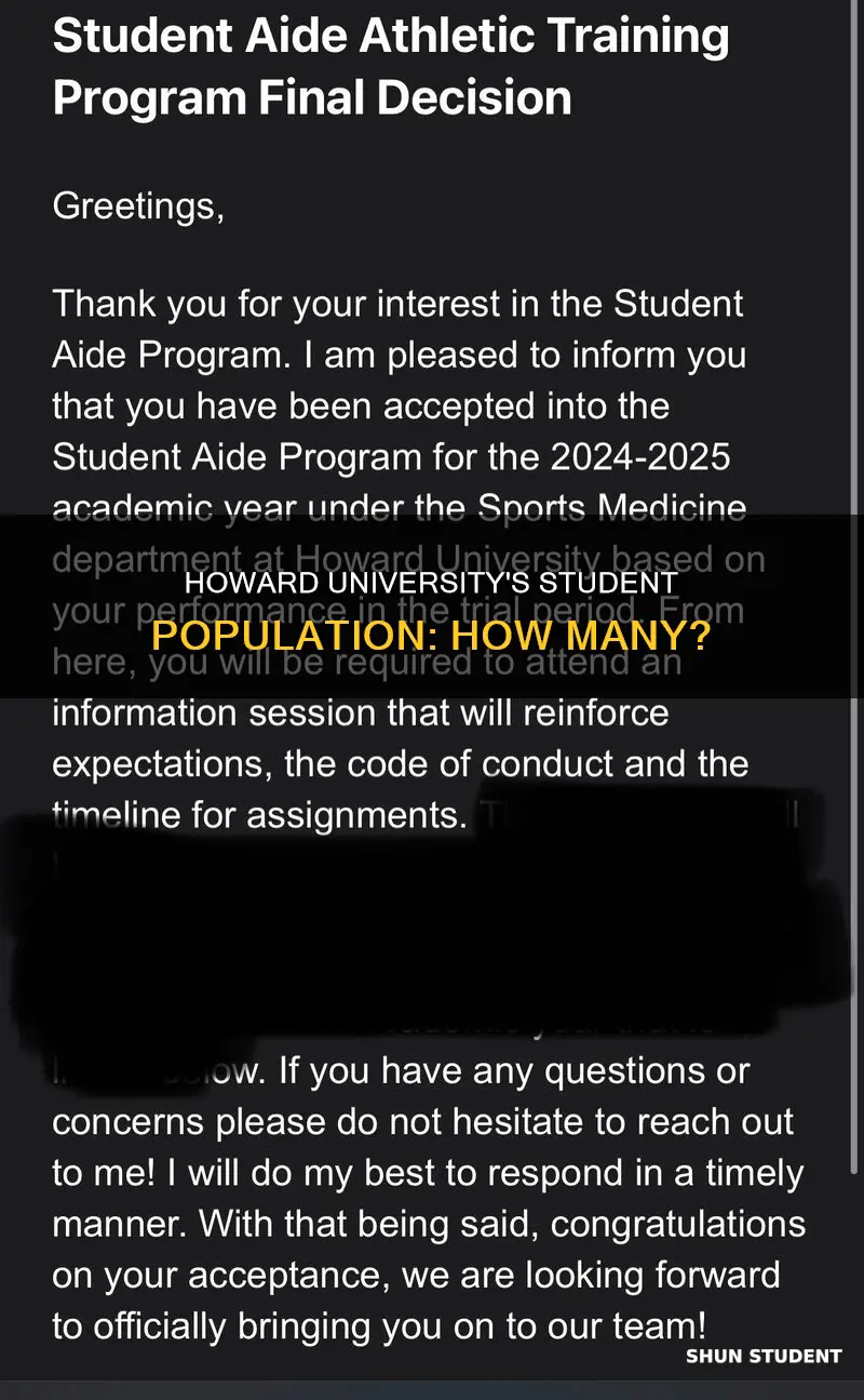 how many students does howard university have