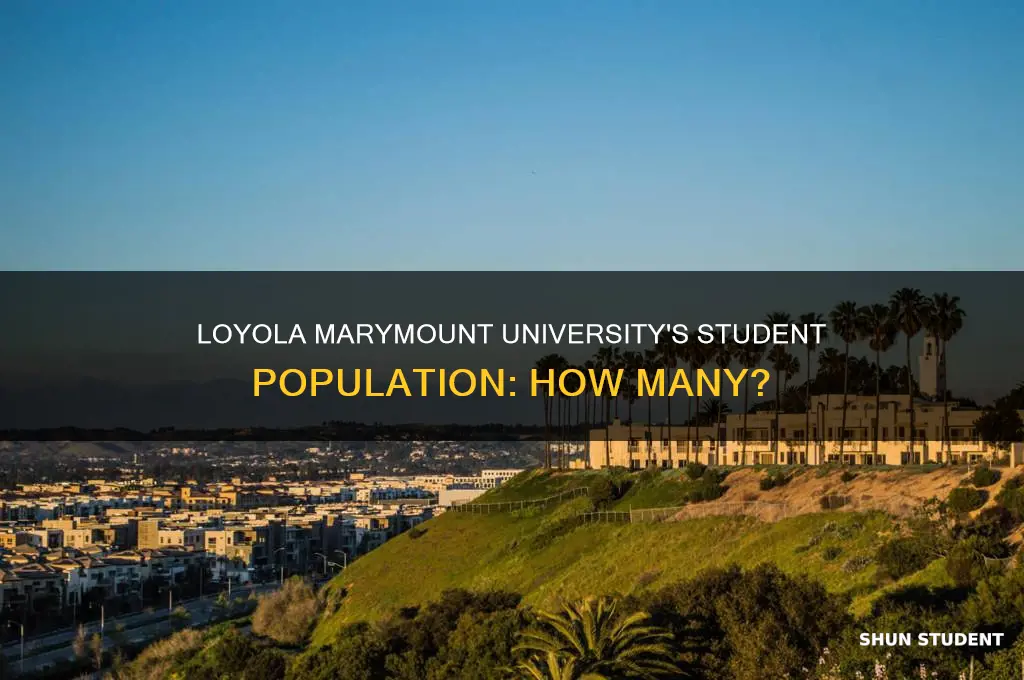 how many students does loyola marymount university have