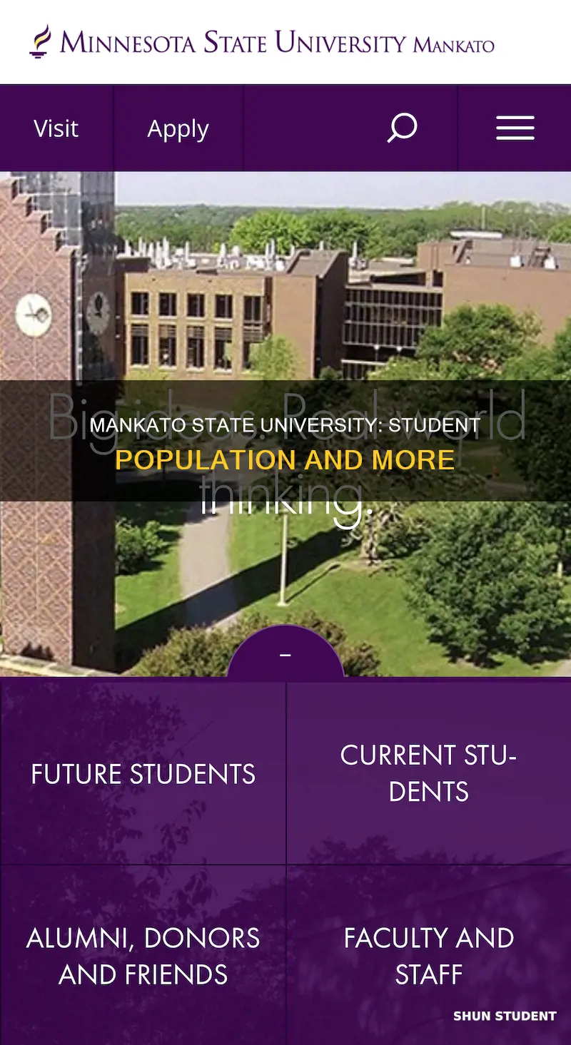 how many students does mankato state university have