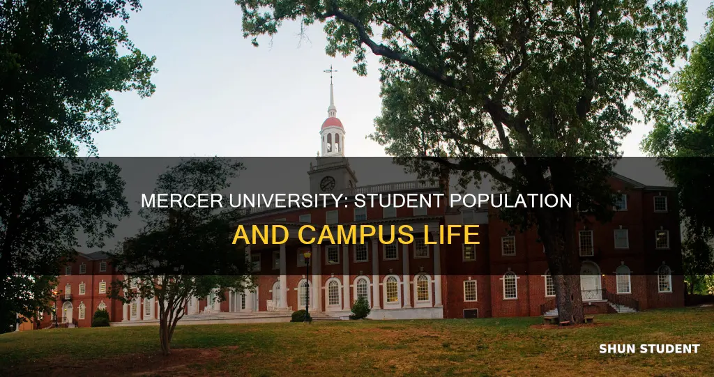 how many students does mercer university have