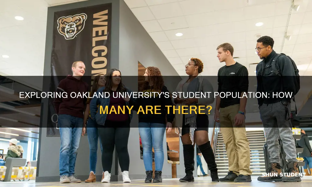 how many students does oakland university have