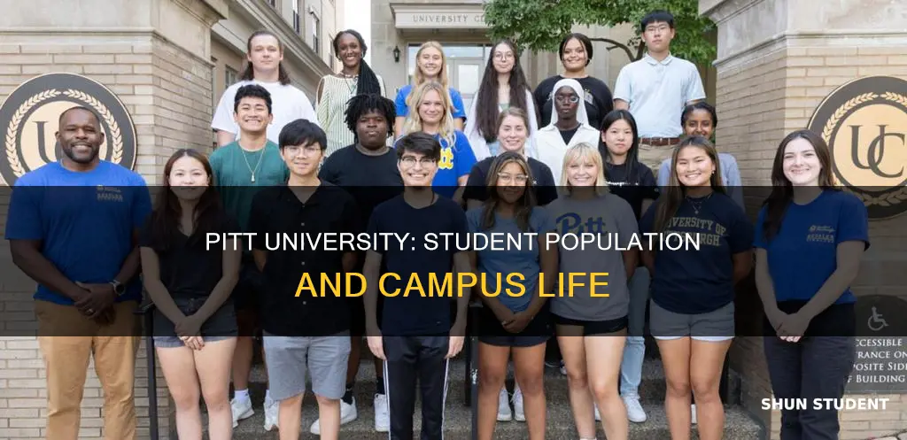 how many students does pitt university have