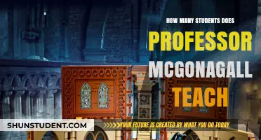 Professor McGonagall's Classroom: Unveiling the Number of Students She Teaches