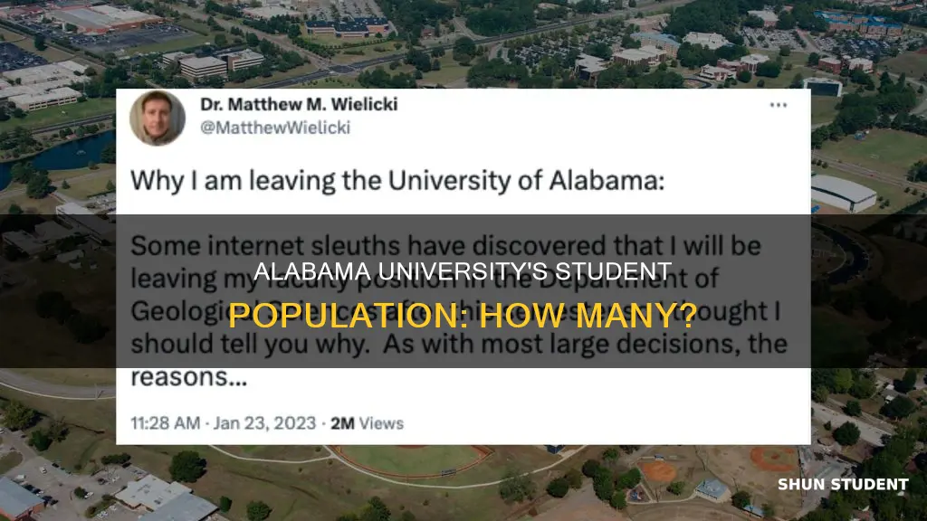 how many students does university of alabama have