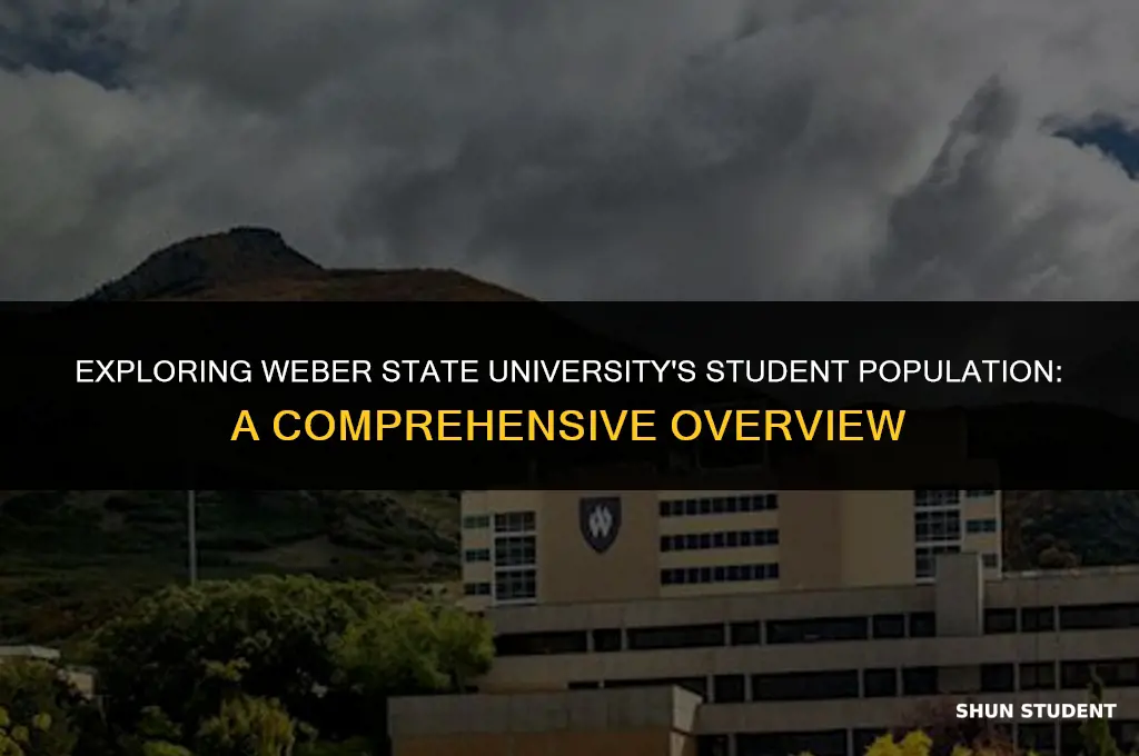 how many students does weber state have