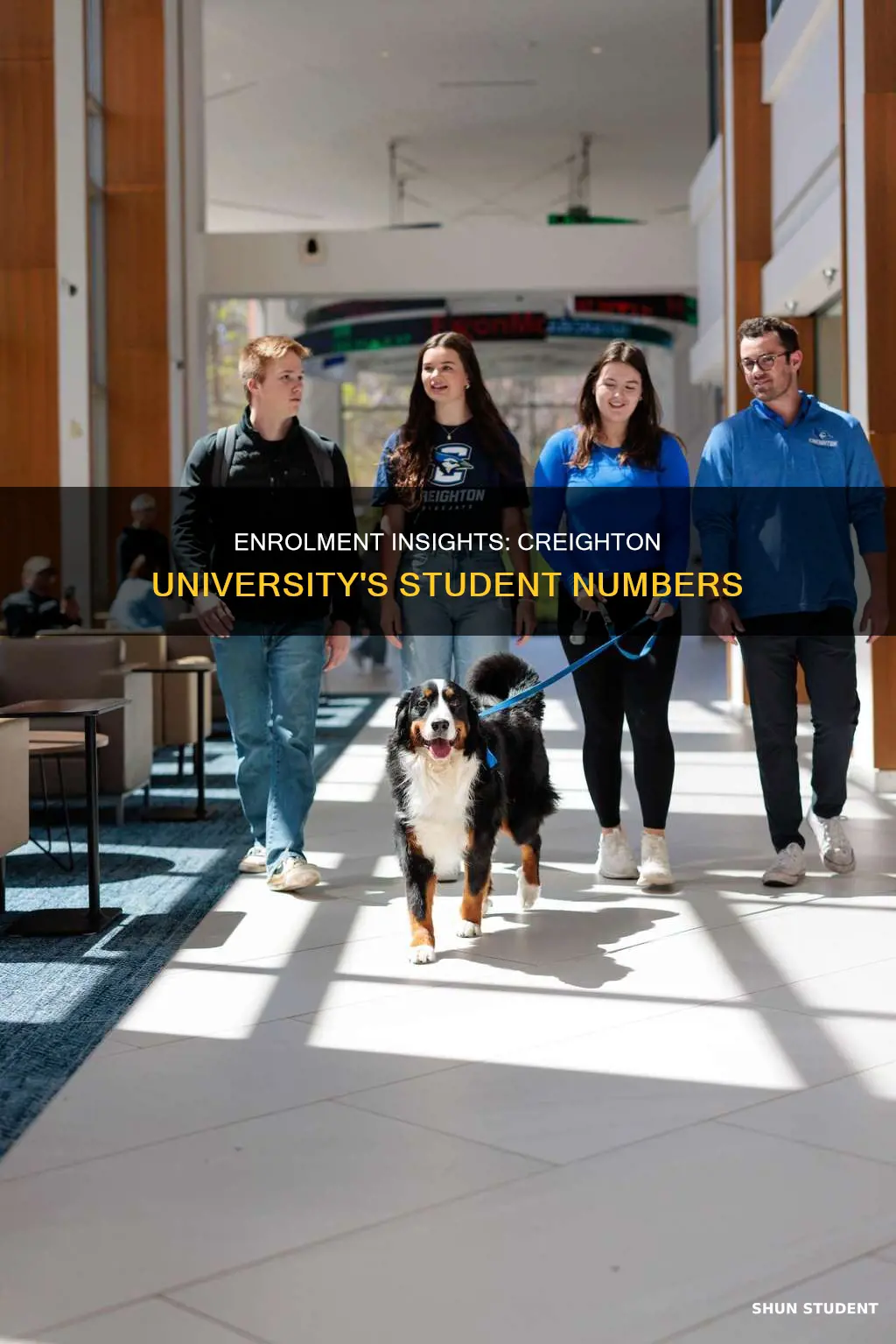 how many students enrolled at creighton university