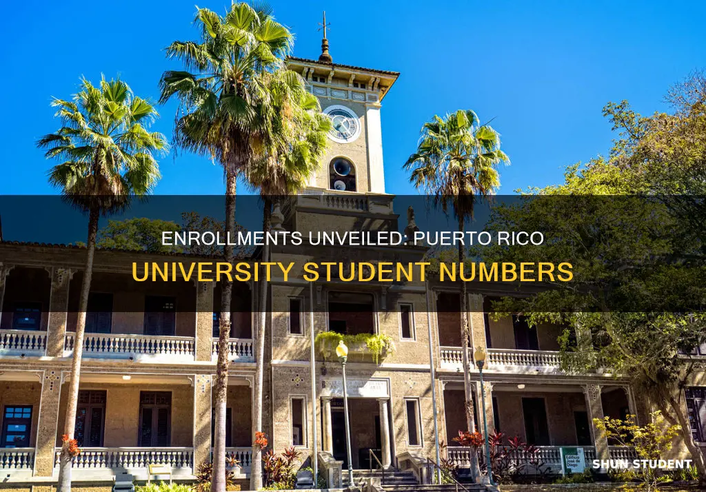 how many students enrolled in puerto rico university