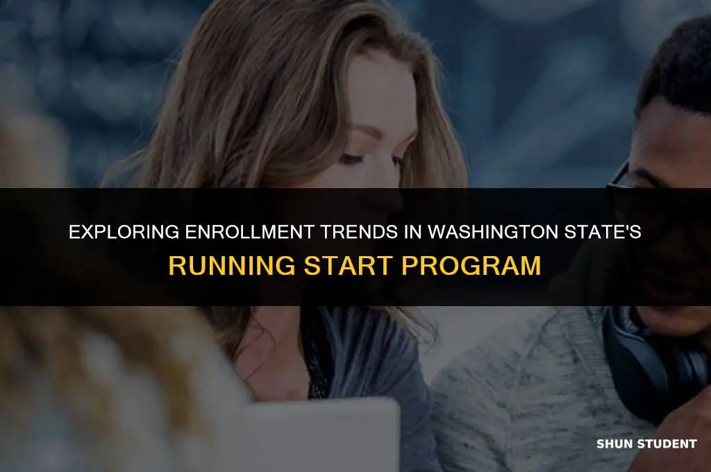 how many students enrolled in washington state running start