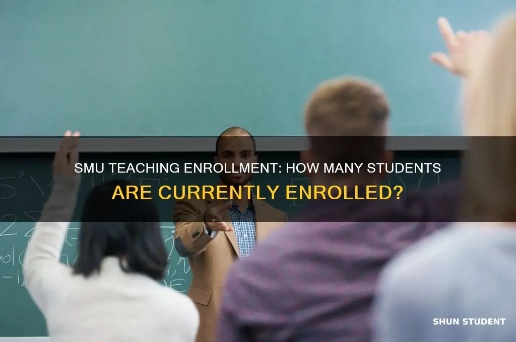 how many students enrolled smu teaching