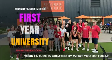 University Freshmen: How Many and What's Next?
