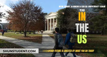 University Enrollment: Thousands of New Students Each Year