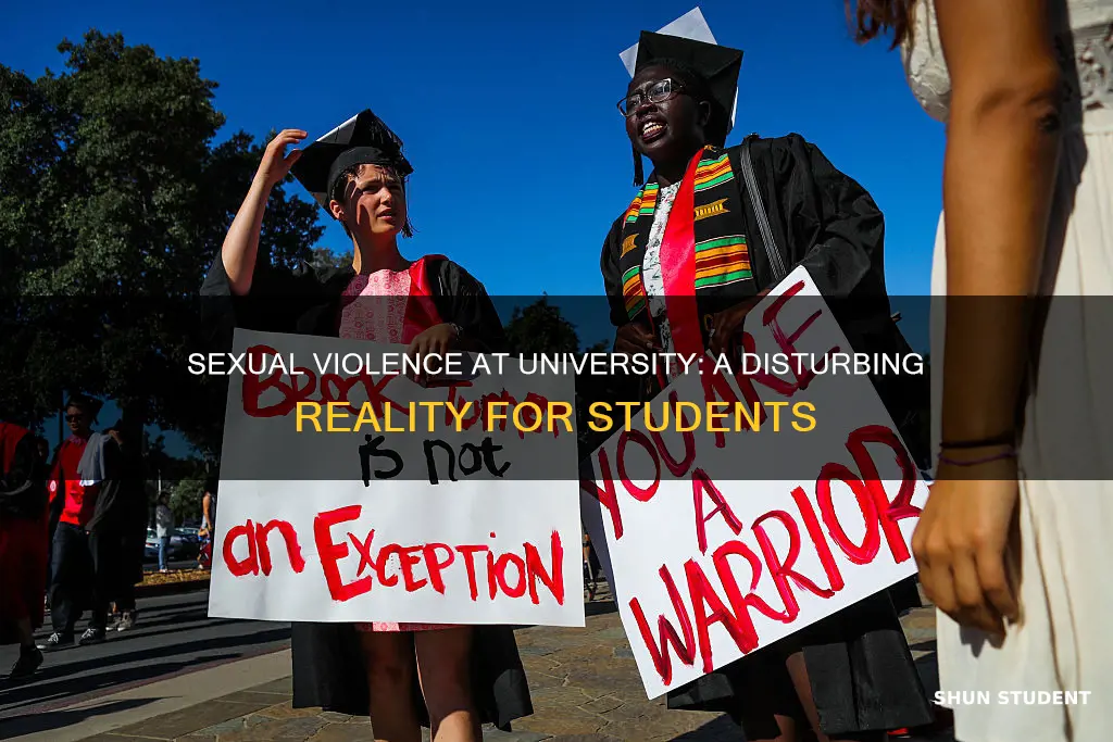 how many students experience sexual violence while at university