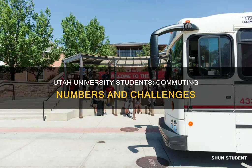 how many students from the university of utah commute