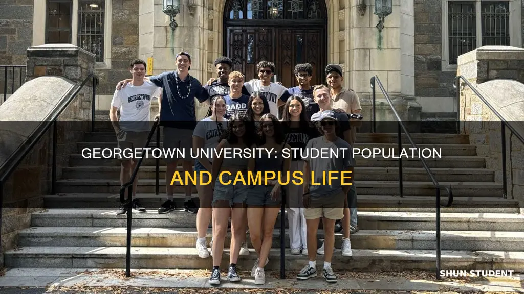 how many students georgetown university