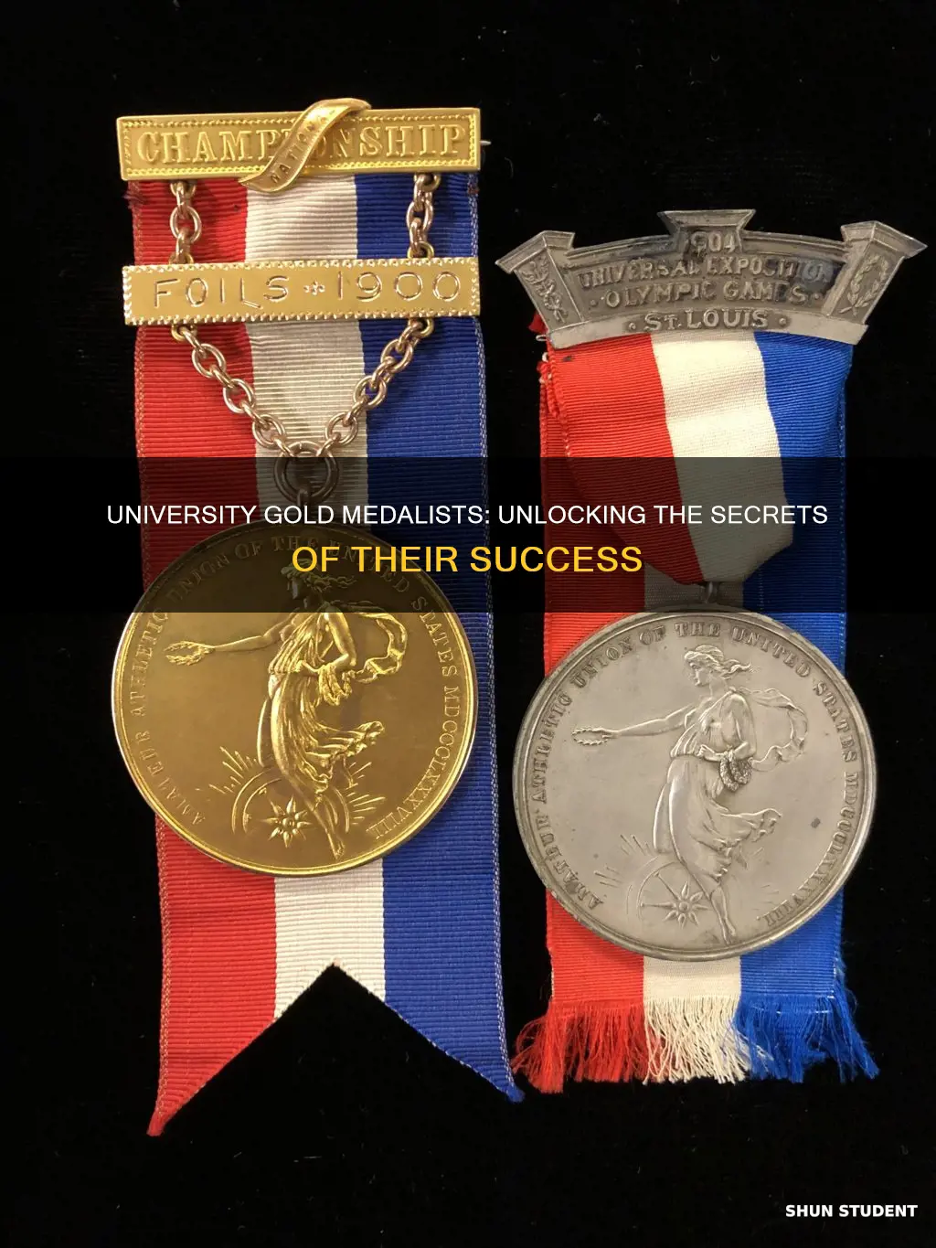 how many students get gold medal in university