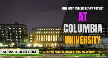 Waitlist Woes: Columbia University's Student Admission Secrets