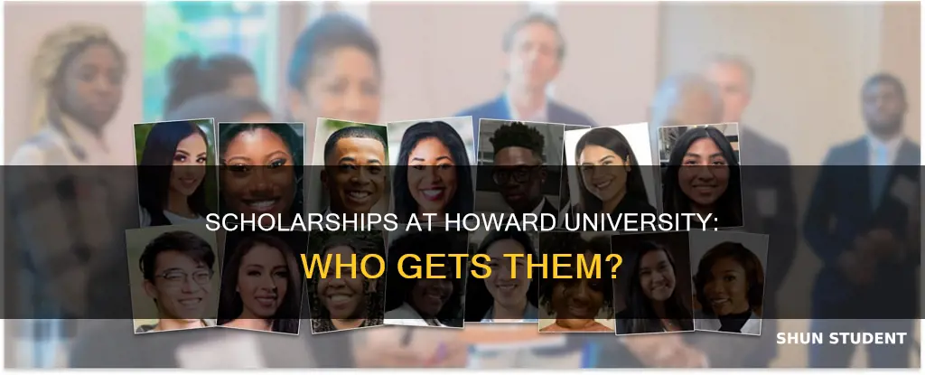 how many students get scholarships at howard university