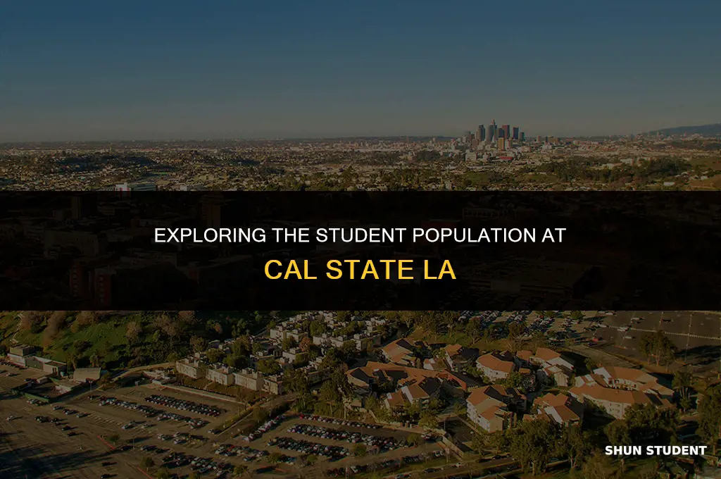 how many students go to cal state la