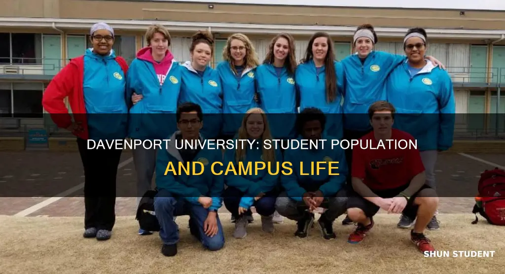 how many students go to davenport university