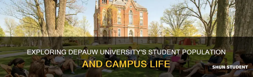 how many students go to depauw university