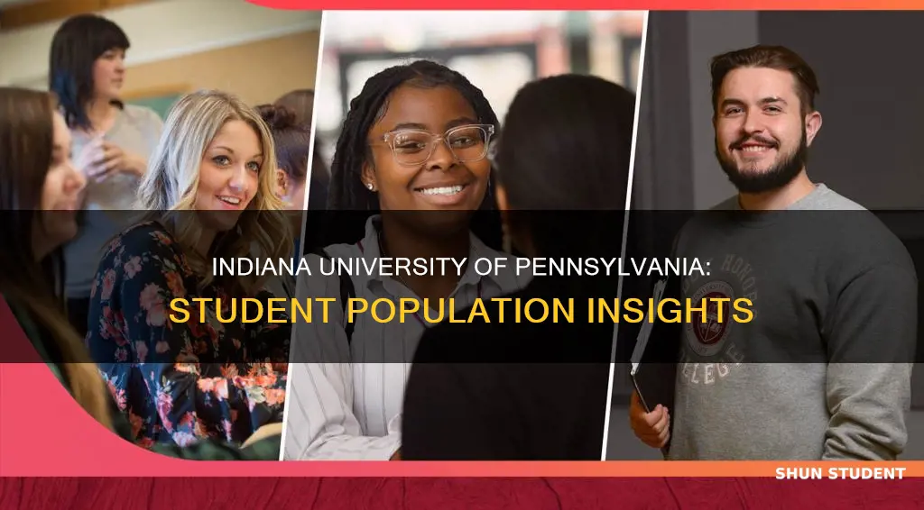 how many students go to indiana university of pennsylvania