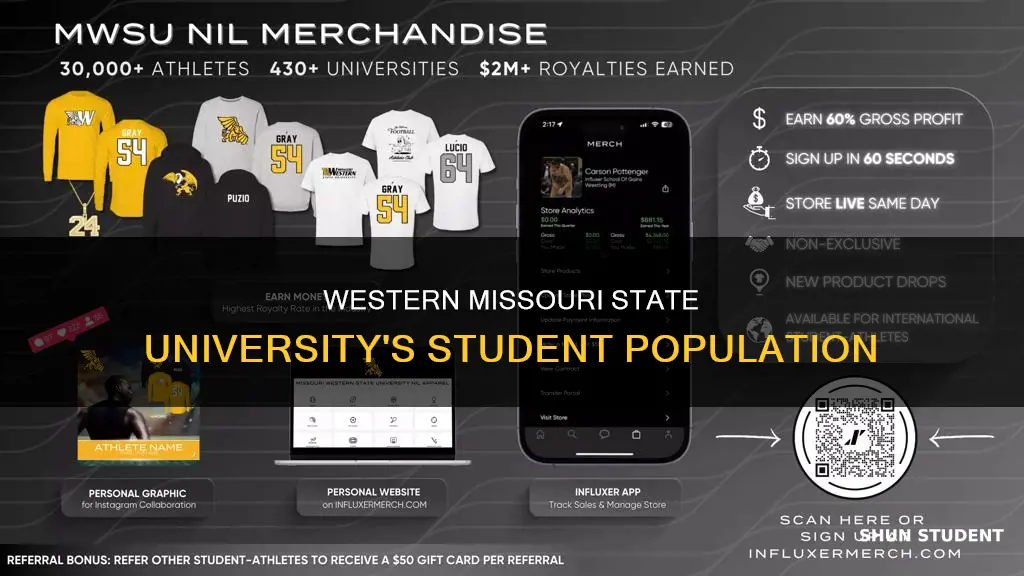 how many students go to missouri western state university