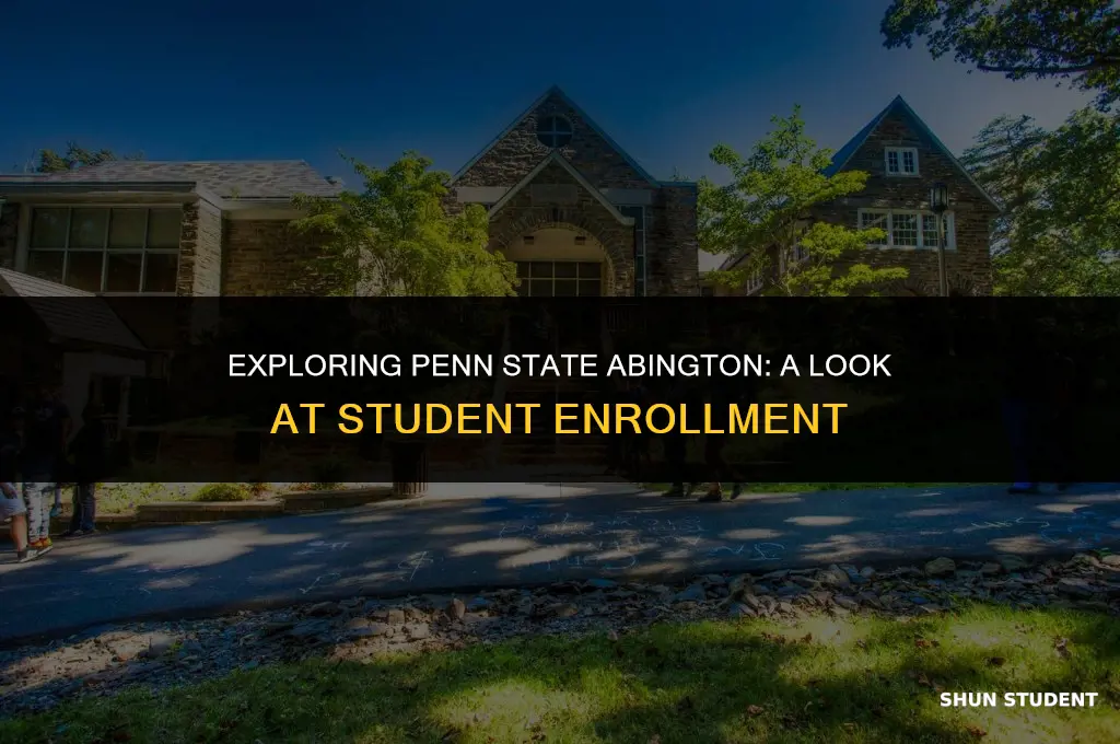 how many students go to penn state abington