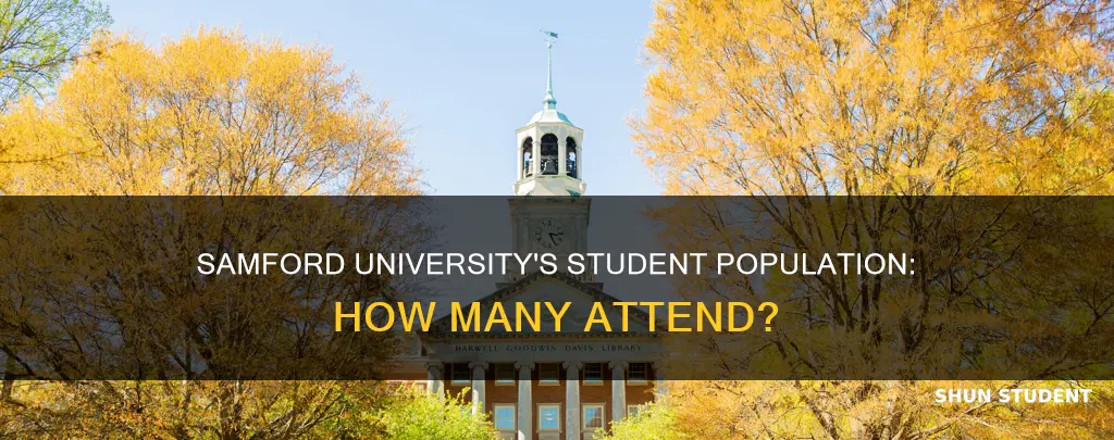 how many students go to samford university