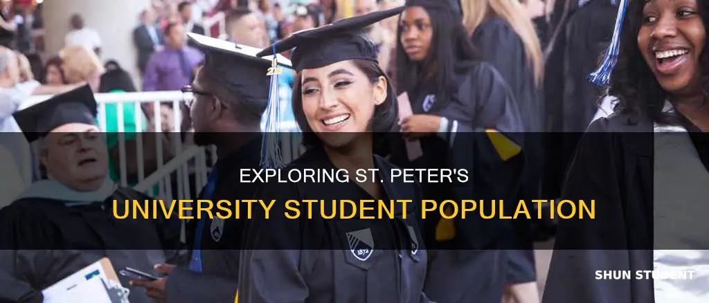 how many students go to st peters university