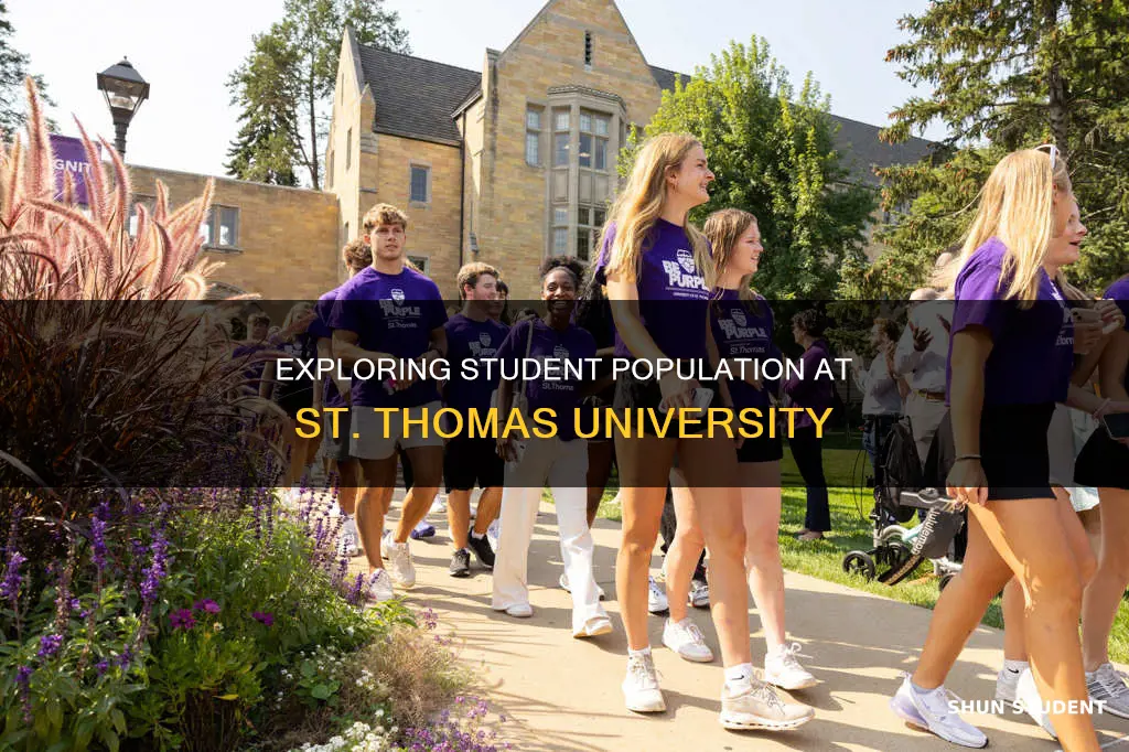 how many students go to st thomas university