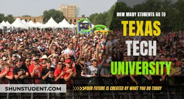 Texas Tech University: A Large Student Body