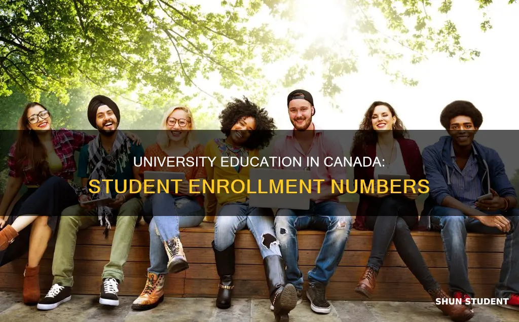 how many students go to university in canada